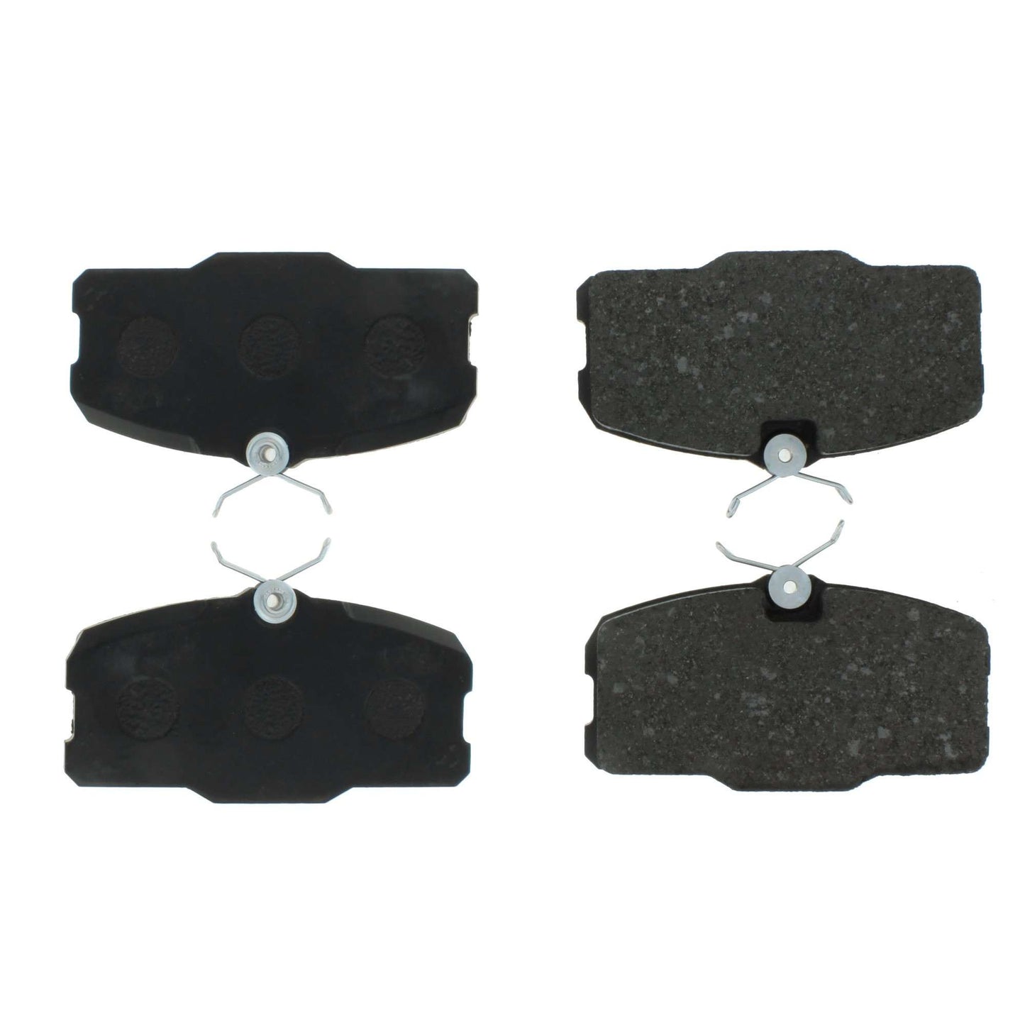 Centric Parts Disc Brake Pad Set Semi-Metallic with Shims for 1982-1983 Mercedes-Benz 380SEC 1985-1984 500SEC 102.04250