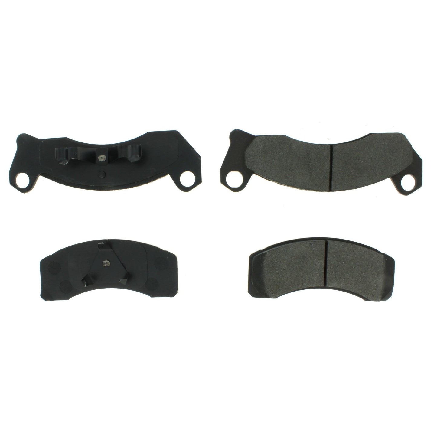 Centric Parts Disc Brake Pad Set Semi-Metallic with Shims for 1993-1987 Ford Mustang 1988-1987 Thunderbird 102.04310