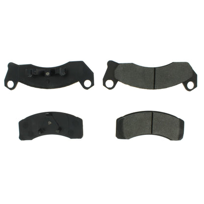Centric Parts Disc Brake Pad Set Semi-Metallic with Shims for 1993-1987 Ford Mustang 1988-1987 Thunderbird 102.04310
