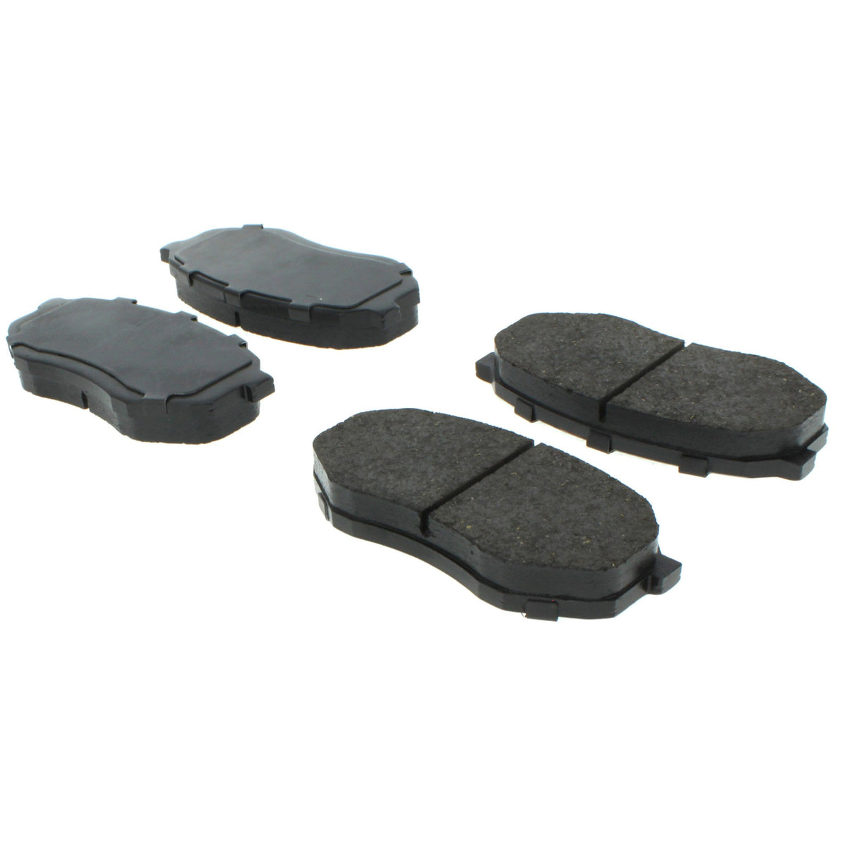 Centric Parts Disc Brake Pad Set Semi-Metallic with Shims for 1995-1989 Mitsubishi Fuso FE 2004-1995 Toyota Tacoma 102.04330