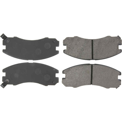 Centric Parts Disc Brake Pad Set Semi-Metallic with Shims for 1988-1989 Toyota Celica 102.04370