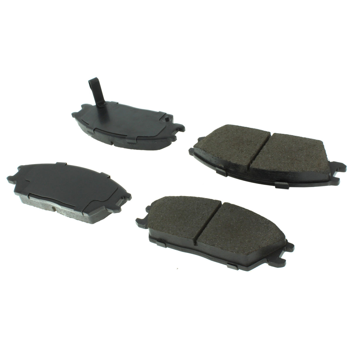 Centric Parts Disc Brake Pad Set Semi-Metallic with Shims for 2004-2006 Dodge Verna 102.04400
