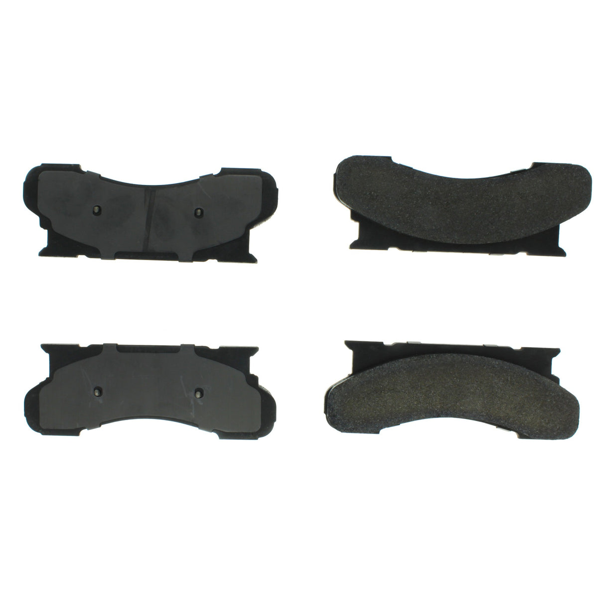 Centric Parts Disc Brake Pad Set Semi-Metallic with Shims for 1973-1997 Ford Econoline and F-Series 102.04500