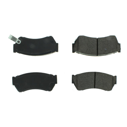 Centric Parts Disc Brake Pad Set Semi-Metallic with Shims for 1992-2001 Chevrolet Metro Sprint Geo Metro Pontiac Firefly Suzuki Swift