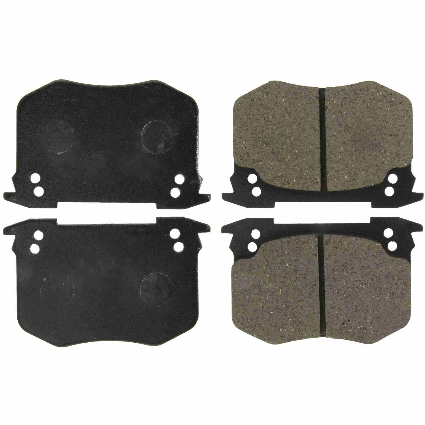 Centric Parts Disc Brake Pad Set Semi-Metallic with Shims for 1980-1991 Peugeot 505 and 1977-1984 604 102.04530