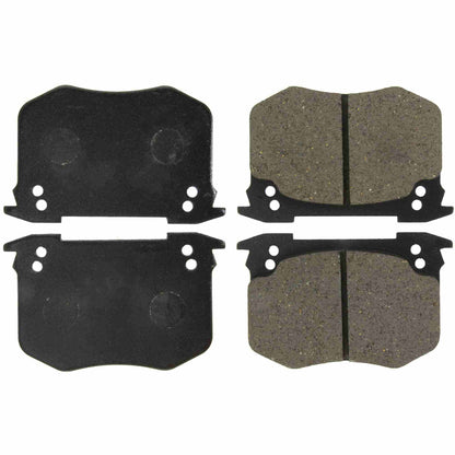 Centric Parts Disc Brake Pad Set Semi-Metallic with Shims for 1980-1991 Peugeot 505 and 1977-1984 604 102.04530