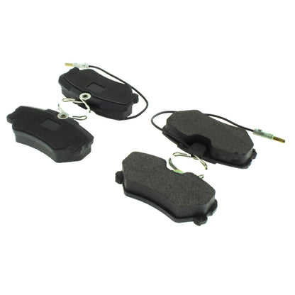 Centric Parts Disc Brake Pad Set Semi-Metallic with Shims for 1989-1991 & 1997-1999 Peugeot 405 102.04540