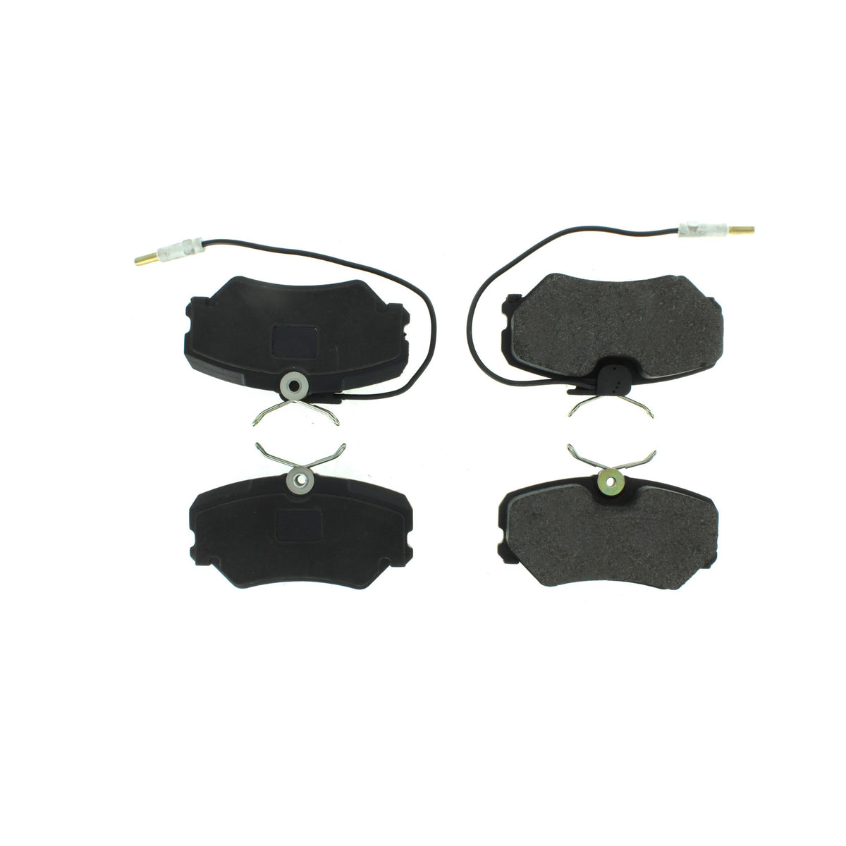 Centric Parts Disc Brake Pad Set Semi-Metallic with Shims for 1989-1991 & 1997-1999 Peugeot 405 102.04540