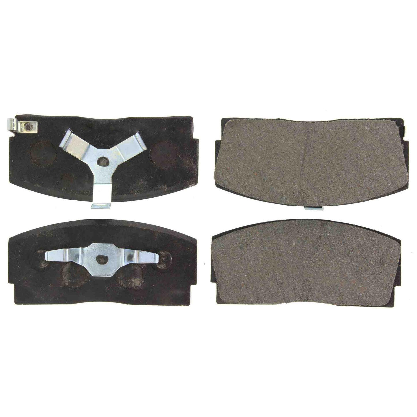 Centric Parts Disc Brake Pad Set Semi-Metallic with Shims for 1988-1992 Daihatsu Charade 102.04560