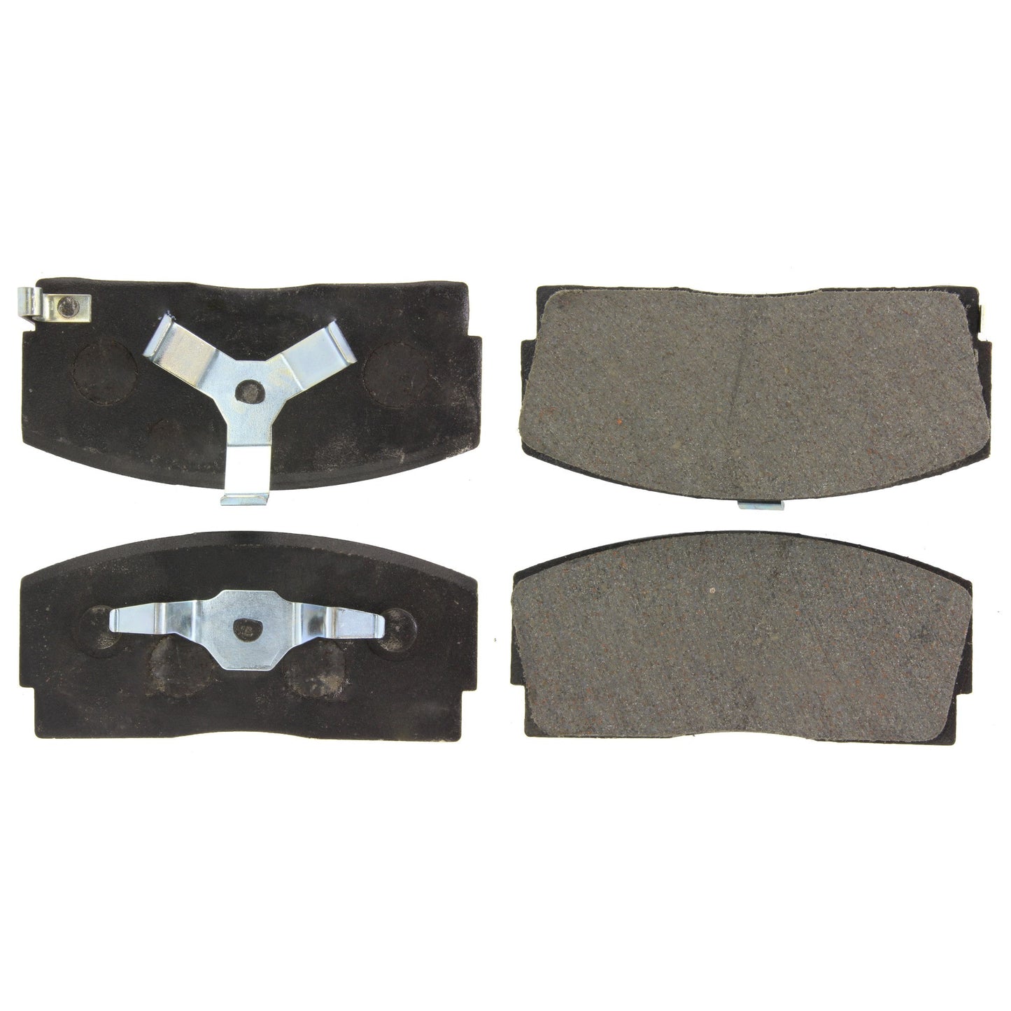 Centric Parts Disc Brake Pad Set Semi-Metallic with Shims for 1988-1992 Daihatsu Charade 102.04560