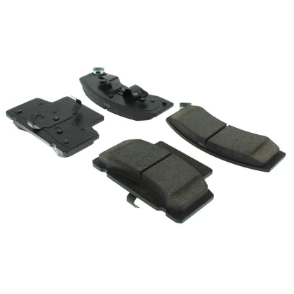 Centric Parts Disc Brake Pad Set Semi-Metallic with Shims for 1990-2006 Chevrolet C3500 Express 2500/3500 102.04590