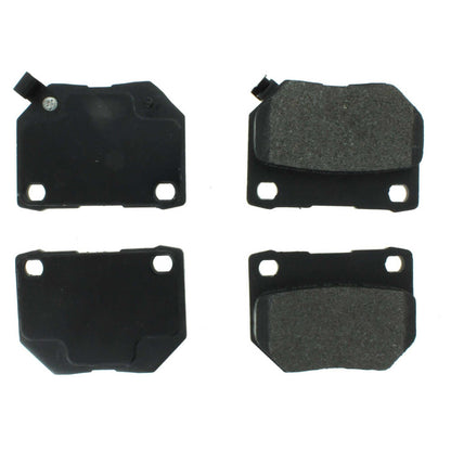 Centric Parts Disc Brake Pad Set Semi-Metallic with Shims for 1989-1996 Nissan 300ZX 102.04610