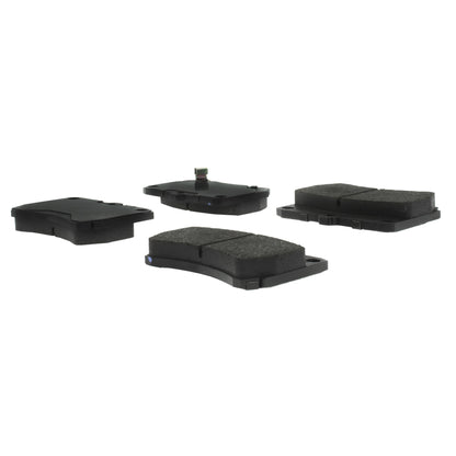 Centric Parts Disc Brake Pad Set C-Tek Semi-Metallic with Shims for 1994-1997 Ford Aspire, 1991-1996 Escort