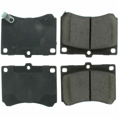 Centric Parts Disc Brake Pad Set Semi-Metallic with Shims for Ford Escort 2003-1991 Mazda MX-3 1996-1992 Protege 1998-1990 Mercury Tracer 1999-1991 102.04730