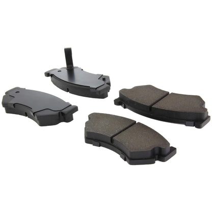 Centric Parts Disc Brake Pad Set Semi-Metallic with Shims for 1989-1994 Subaru Justy 102.04800
