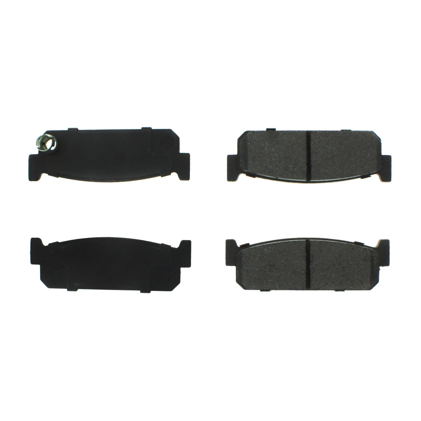 Centric Parts Disc Brake Pad Set Semi-Metallic with Shims for 1990-1994 Infiniti Q45 102.04810