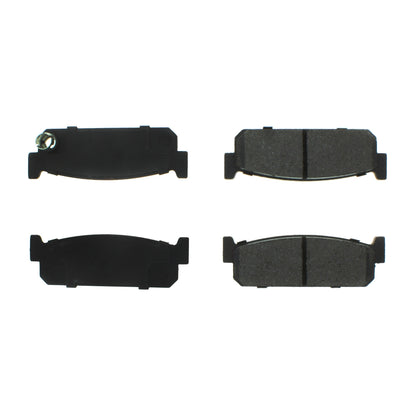 Centric Parts Disc Brake Pad Set Semi-Metallic with Shims for 1990-1994 Infiniti Q45 102.04810