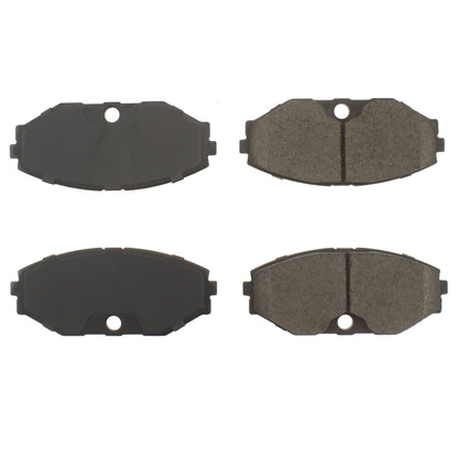 Centric Parts Disc Brake Pad Set Semi-Metallic with Shims for 1995-2000 Infiniti Q45 102.04860
