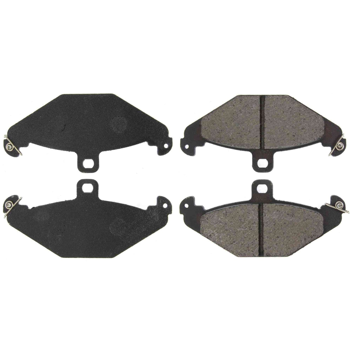 Centric Parts Disc Brake Pad Set Semi-Metallic with Shims for 1990-2004 Dodge Monaco Viper Eagle Premier Lotus Esprit Tesla Roadster 102.04910