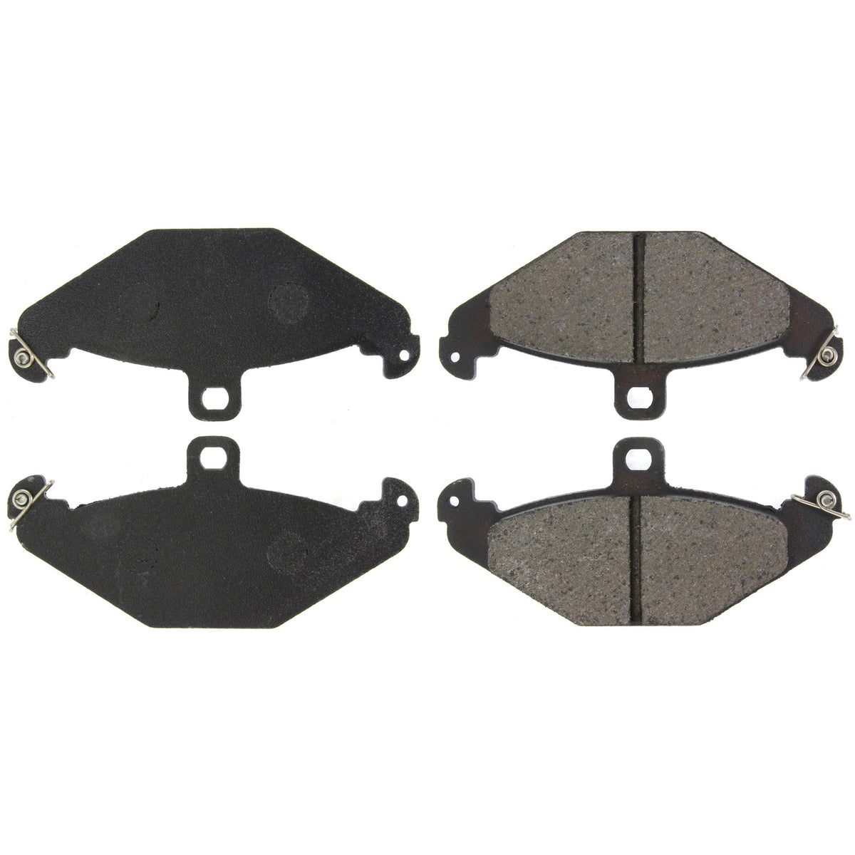 Centric Parts Disc Brake Pad Set Semi-Metallic with Shims for 1990-2004 Dodge Monaco Viper Eagle Premier Lotus Esprit Tesla Roadster 102.04910