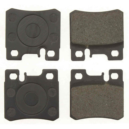 Centric Parts Disc Brake Pad Set Semi-Metallic with Shims for 1990-2000 Mercedes-Benz Models 102.04950
