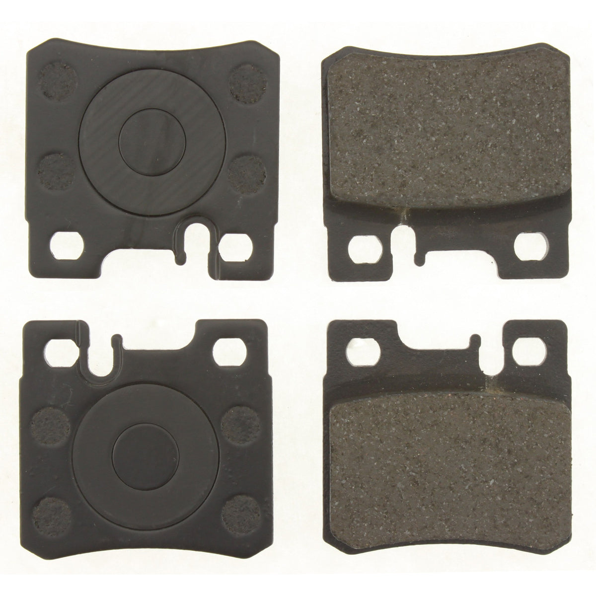 Centric Parts Disc Brake Pad Set Semi-Metallic with Shims for 1990-2000 Mercedes-Benz Models 102.04950