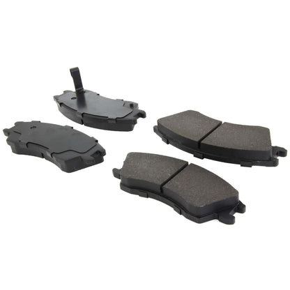 Centric Parts Disc Brake Pad Set Semi-Metallic with Shims for 1989-1994 Subaru Justy 102.04980