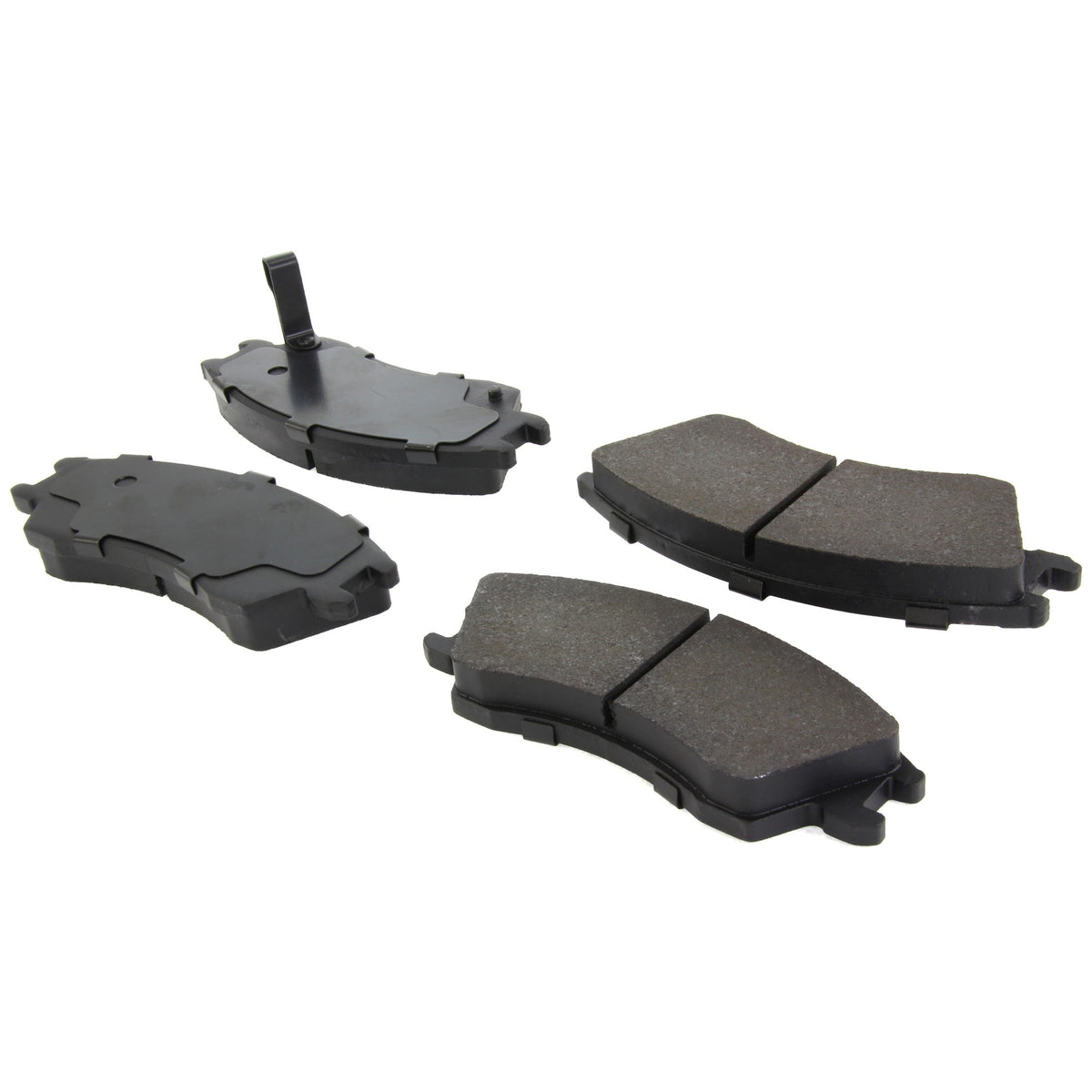 Centric Parts Disc Brake Pad Set Semi-Metallic with Shims for 1989-1994 Subaru Justy 102.04980