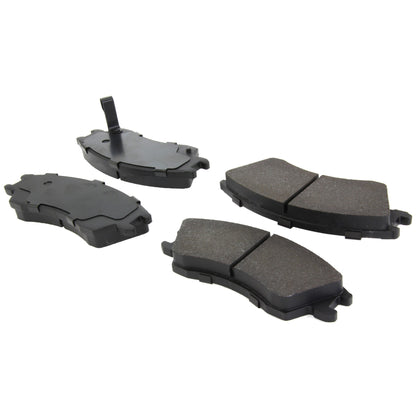 Centric Parts Disc Brake Pad Set Semi-Metallic with Shims for 1989-1994 Subaru Justy 102.04980