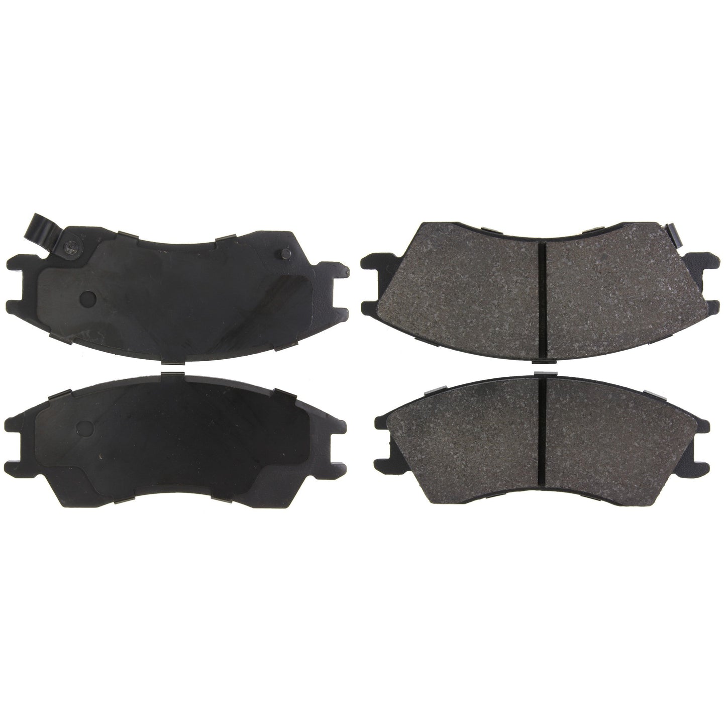 Centric Parts Disc Brake Pad Set Semi-Metallic with Shims for 1989-1994 Subaru Justy 102.04980