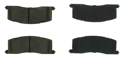 Centric Parts Disc Brake Pad Set Semi-Metallic with Shims for 1991-1997 Toyota Previa 102.05010