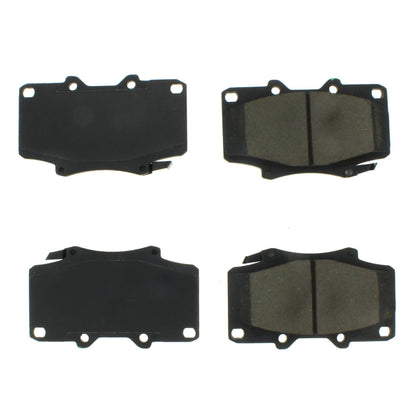 Centric Parts Disc Brake Pad Set Semi-Metallic with Shims for 1997-1996 Lexus LX450 1997-1990 Toyota Land Cruiser 102.05020