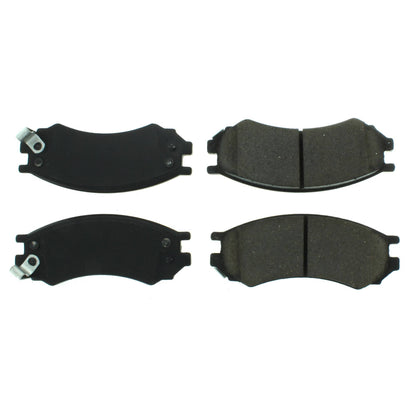 Centric Parts Disc Brake Pad Set Semi-Metallic with Shims for 1991-2003 Saturn SC/SC1/SC2/SL/SL1/SL2/SW1/SW2 102.05070
