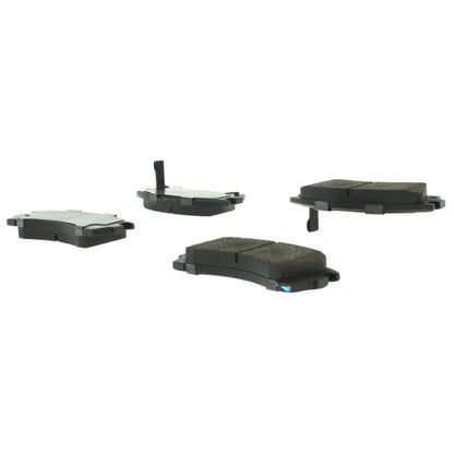 Centric Parts Disc Brake Pad Set Semi-Metallic with Shims for 1991-1994 Nissan Sentra 1993-1996 Tsuru 102.05090