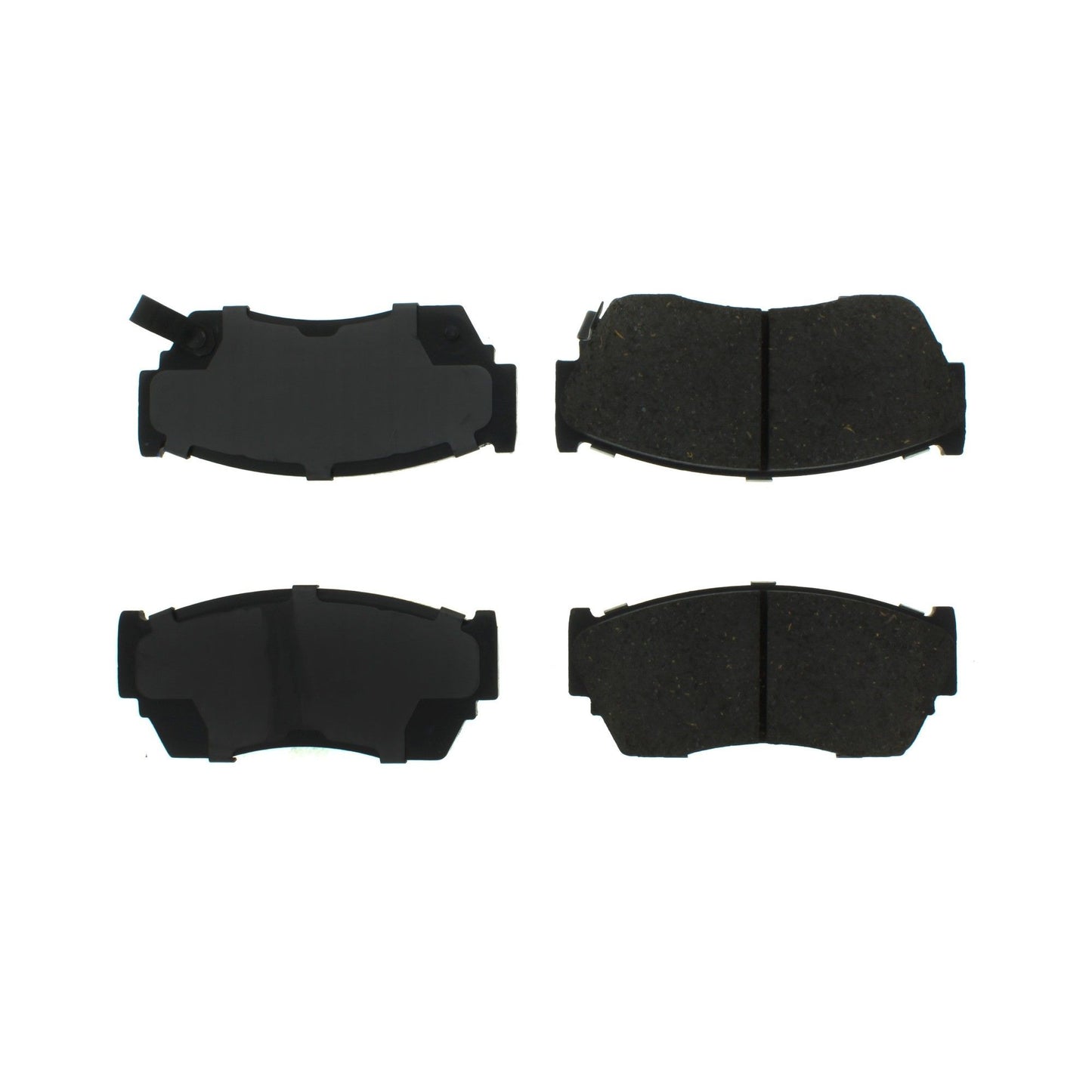Centric Parts Disc Brake Pad Set Semi-Metallic with Shims for 1991-2017 Nissan NX Sentra Tsubame Tsuru 102.05100