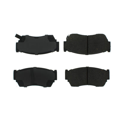 Centric Parts Disc Brake Pad Set Semi-Metallic with Shims for 1991-2017 Nissan NX Sentra Tsubame Tsuru 102.05100
