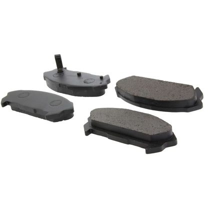Centric Parts Disc Brake Pad Set Semi-Metallic with Shims for 1990-1993 Asuna Sunfire, Isuzu Impulse, Stylus 102.05150