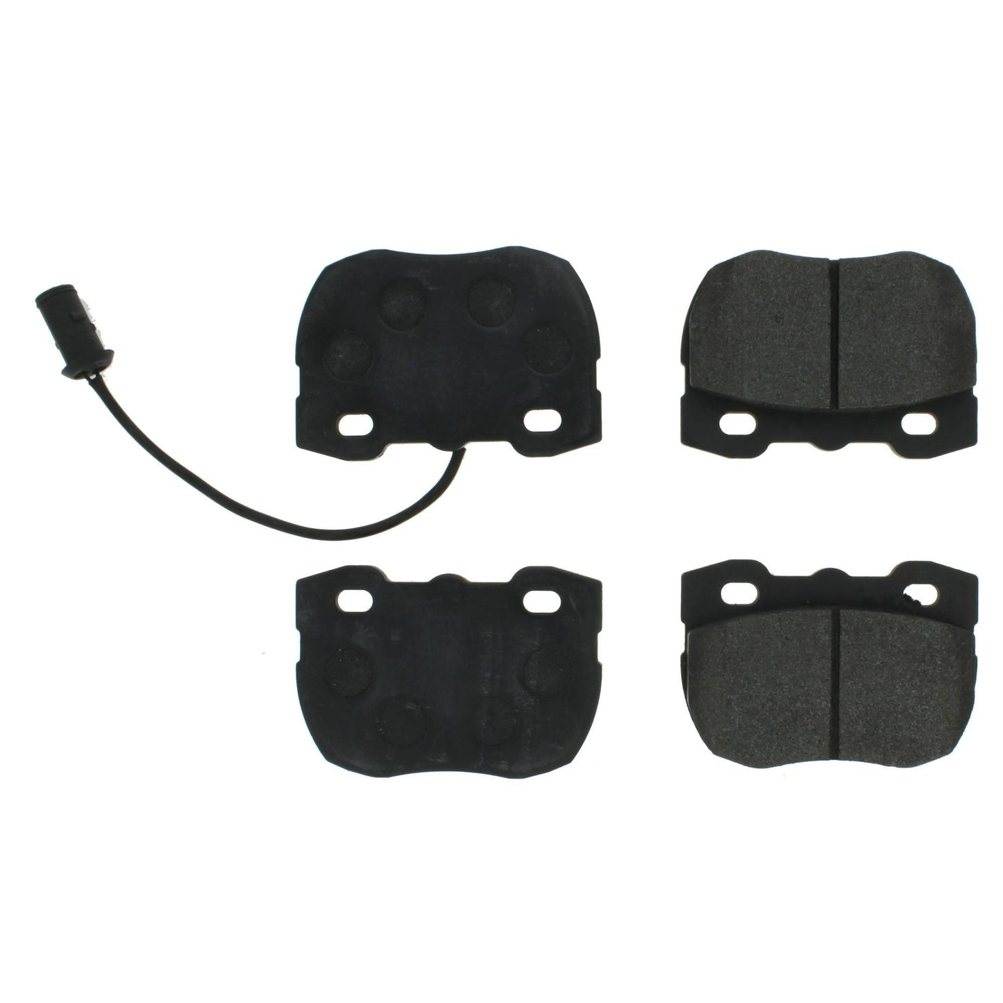 Centric Parts Disc Brake Pad Set Semi-Metallic with Shims for 1990-1995 Land Rover Range Rover 102.05200