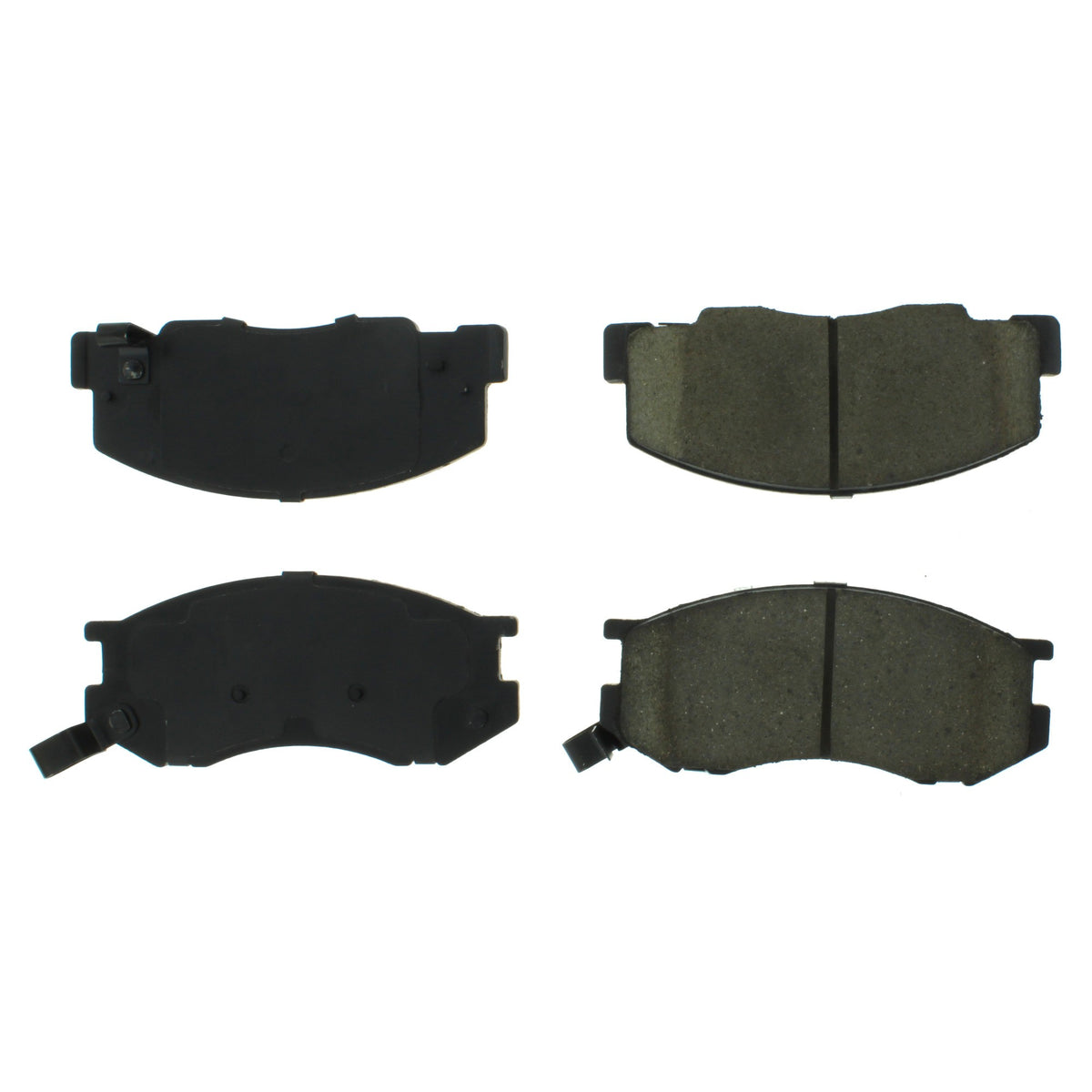 Centric Parts Disc Brake Pad Set Semi-Metallic with Shims for 1989-1992 Lotus Esprit 1991-1997 Toyota Previa 102.05270