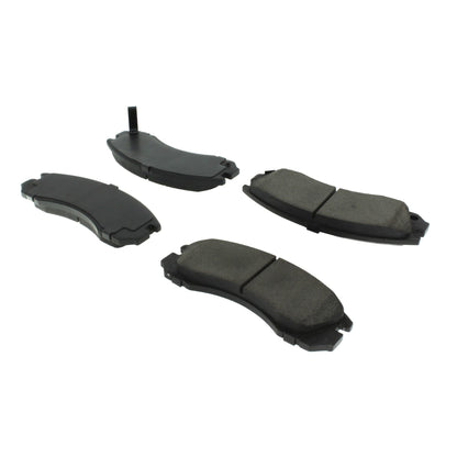 Centric Parts Disc Brake Pad Set Semi-Metallic with Shims for 1991-2015 Dodge Stealth Eagle Talon Mitsubishi 3000GT Part 102.05300