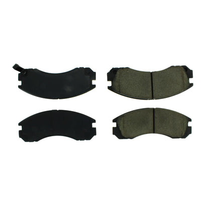 Centric Parts Disc Brake Pad Set Semi-Metallic with Shims for 1991-2015 Dodge Stealth Eagle Talon Mitsubishi 3000GT Part 102.05300