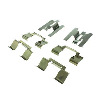 Centric Parts Disc Brake Pad Set Semi-Metallic with Shims for 1991-1998 Volvo 740/780/940/960/S90/V90 102.05420