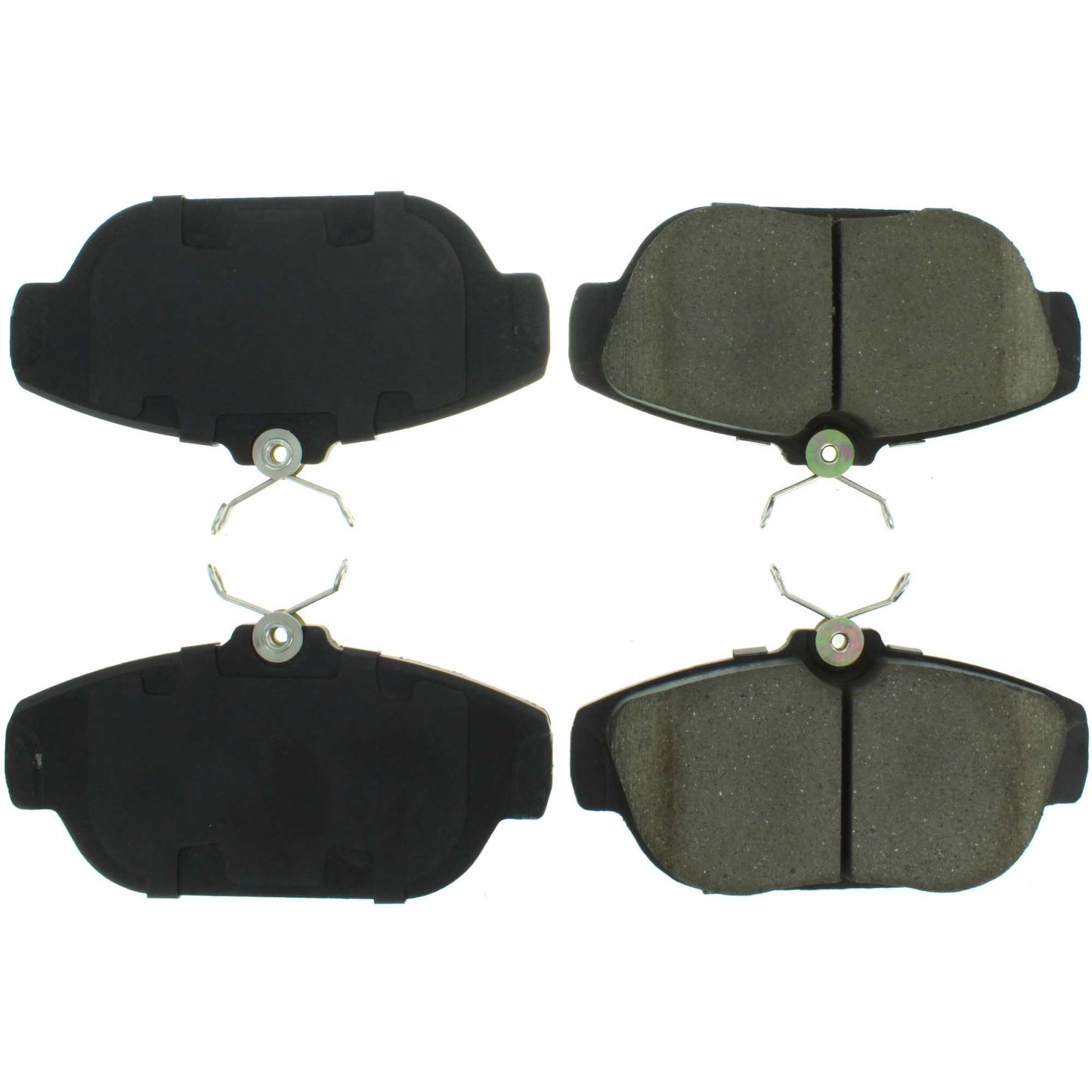 Centric Parts Disc Brake Pad Set Semi-Metallic with Shims for 1991-1998 Volvo 740/780/940/960/S90/V90 102.05420