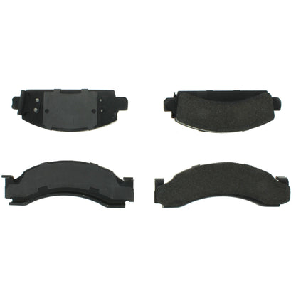 Centric Parts Disc Brake Pad Set C-Tek Semi-Metallic with Shims for 1974-2003 Chevrolet C30/C35 102.05430