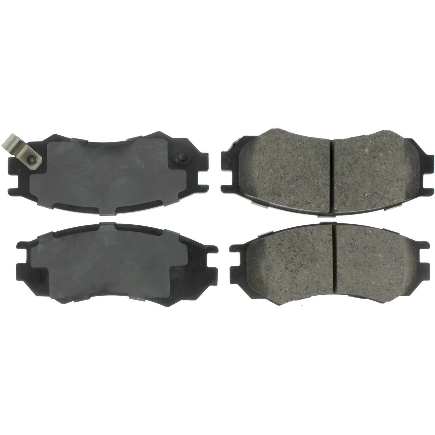 Centric Parts Disc Brake Pad Set Semi-Metallic with Shims for 1991-2000 Nissan Lucino NX Sentra 102.05490