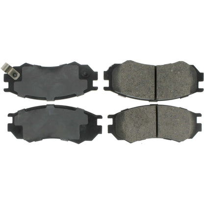 Centric Parts Disc Brake Pad Set Semi-Metallic with Shims for 1991-2000 Nissan Lucino NX Sentra 102.05490