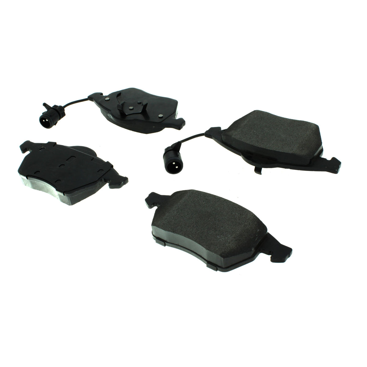 Centric Parts Disc Brake Pad Set Semi-Metallic with Shims for 1992-1994 Audi 100/100 Quattro and 1995-1998 Audi A6