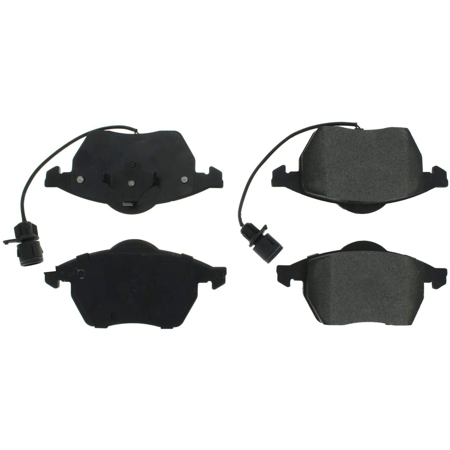 Centric Parts Disc Brake Pad Set Semi-Metallic with Shims for 1992-1994 Audi 100/100 Quattro and 1995-1998 Audi A6