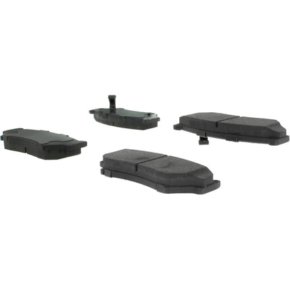 Centric Parts Disc Brake Pad Set Semi-Metallic with Shims for 2004-1998 Chevrolet Tracker 1997-1996 Geo Tracker 1998-1991 Suzuki Sidekick 2004-1999 Vitara 102.05560