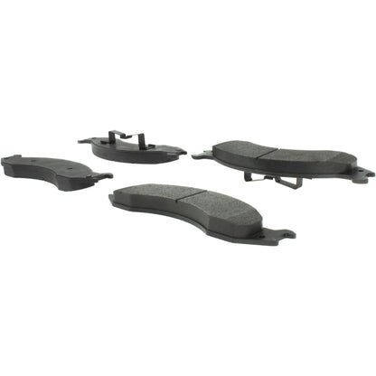Centric Parts Disc Brake Pad Set Semi-Metallic with Shims for 1992-1994 Ford E-250 Econoline, E-350 Econoline, Club Wagon 102.05570